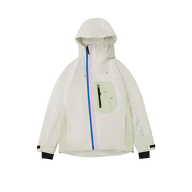 Vector Mist White Snowpark Slash 2L Jacket - Unisex