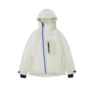 Vector Mist White Snowpark Slash 2L Jacket - Unisex
