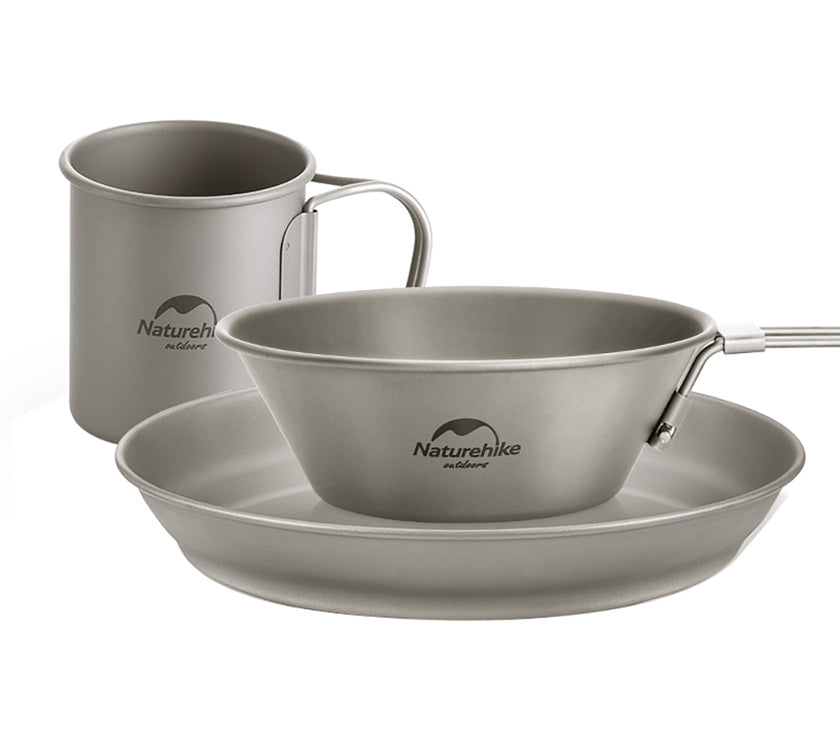 Naturehike Titanium Tableware Set
