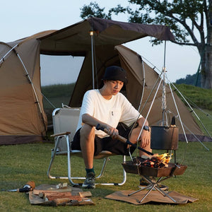 Mobi Garden High Qulity Wood Handle Charcoal Clip