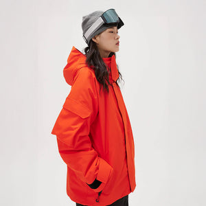 Capelin Crew Mood Unisex Snowboarding Jacket Orange