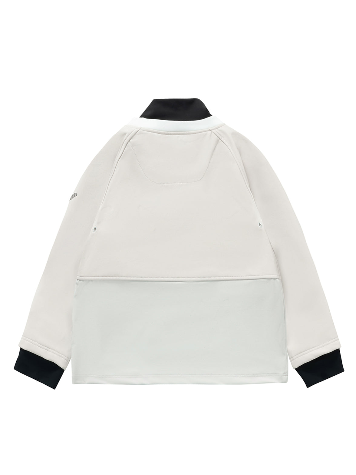 Vector Snow White Turtleneck Snow Crew Mid-Layer Sweatshirt - Unisex