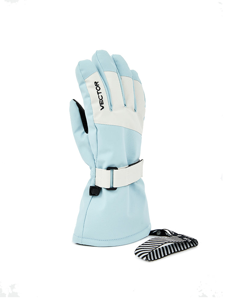 Vector Puzzle Ski Gloves - Kids