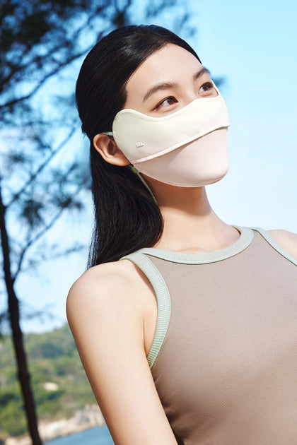Beneunder AL334 Cheek-Colour, Eye-Corner-Protecting, Sun-Proof Mask