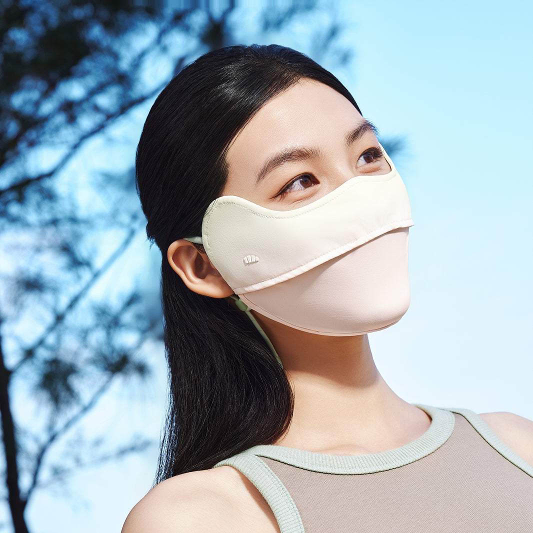 Beneunder AL334 Cheek-Colour, Eye-Corner-Protecting, Sun-Proof Mask