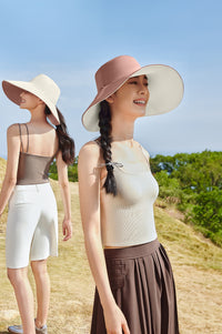 Beneunder AL50024 Women's Double-Sided Double-Protection Sun-Proof Bucket Hat