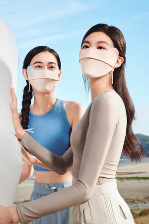 Beneunder AL334 Cheek-Colour, Eye-Corner-Protecting, Sun-Proof Mask