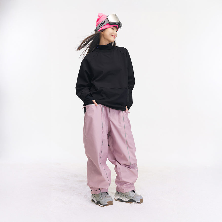 Vector Turtleneck Snow Crew Mid-Layer Sweatshirt - Unisex