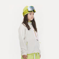 Vector Snow White Kids' Block Mid-Layer Fleece