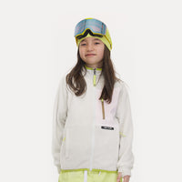 Vector Snow White Kids' Block Mid-Layer Fleece
