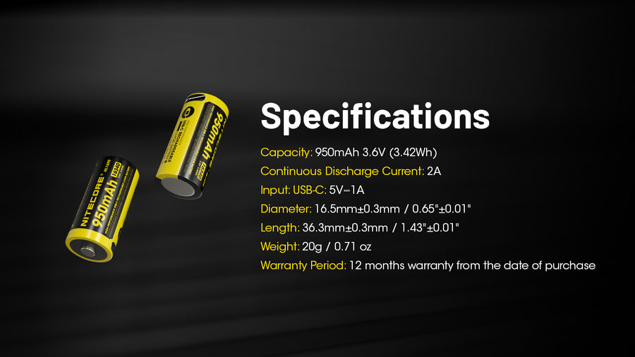 Nitecore AP05C+NL169R Air Pump with Rechargeable Battery (2026)