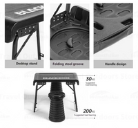 Black Dog 全黑露营折叠桌椅
