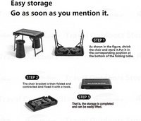 Black Dog 全黑露营折叠桌椅