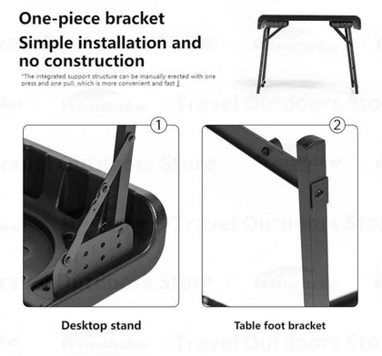 Black Dog 全黑露营折叠桌椅