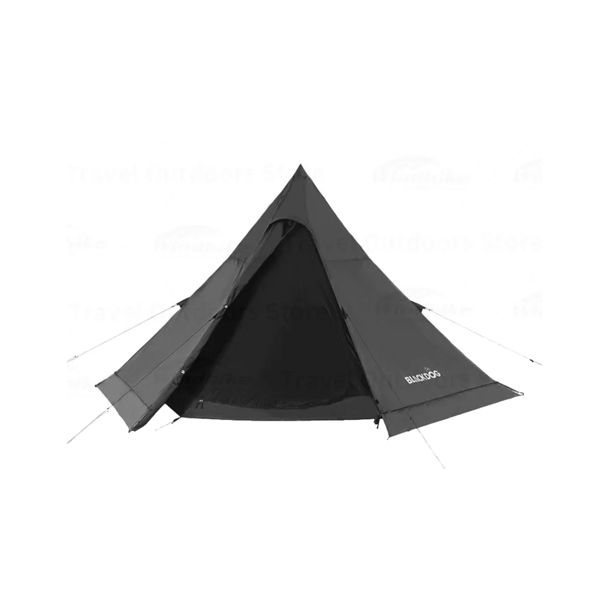 Black Dog Full Black Pyramid Tent