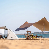 Mobi Garden Medium Firmament Oxford Cloth Tent with Silver Coated Tarp 440