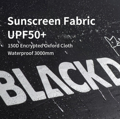 Black Dog Full Black Tarp for Outdoor Use Durable and Weather-Resistant Cover