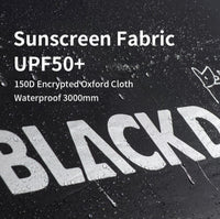 Black Dog Full Black Tarp for Outdoor Use Durable and Weather-Resistant Cover