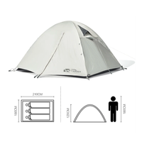 Mobi Garden Cold Mountain 3 Professional Backpacking Tent