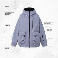 Pomt Metallic Snow Jacket