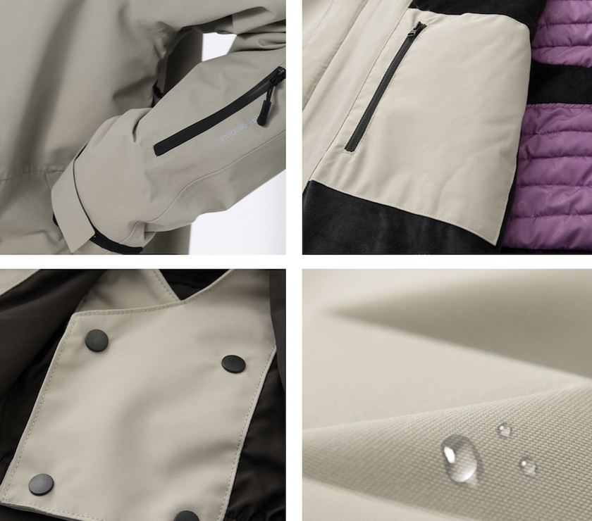 Pomt Loose Fit Snow Jacket - Unisex