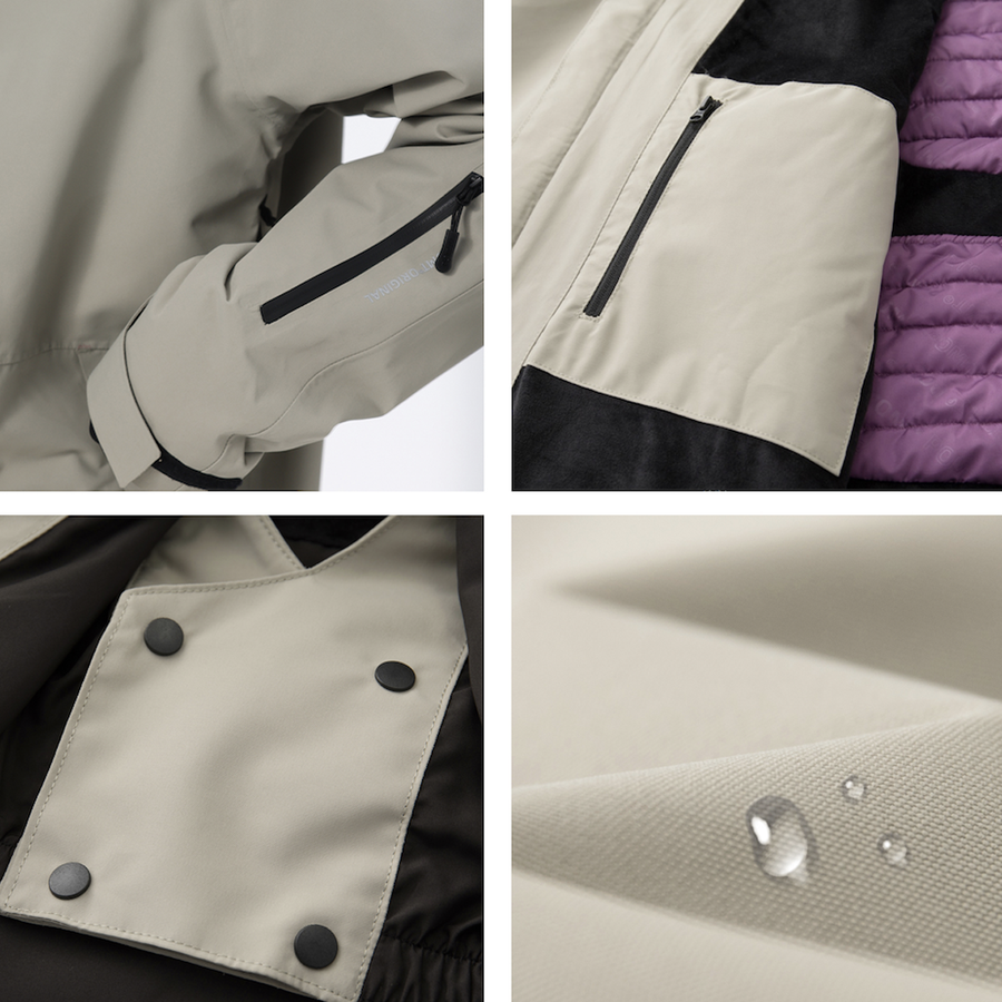 Pomt Loose Fit 3L Snow Jacket - Unisex