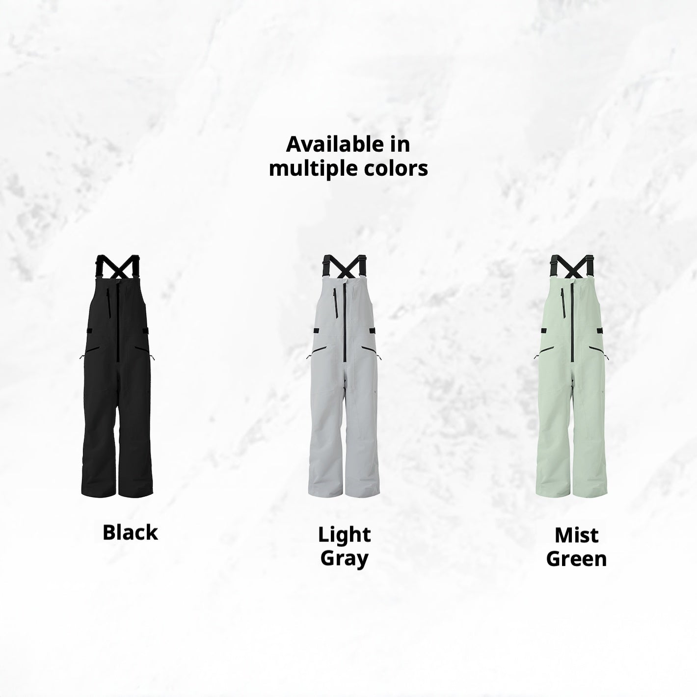 POMT Future X 2L Snow Bibs – Unisex