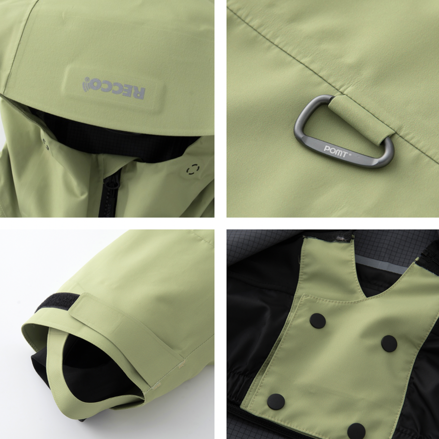 Pomt Futurx 3L Snow Jacket Avocado Green
