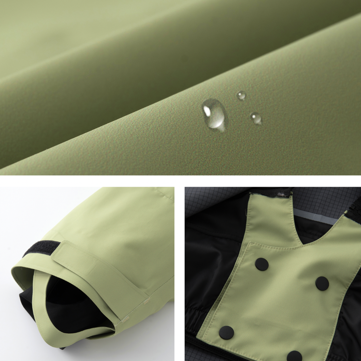 Pomt Futurx 3L Snow Jacket Avocado Green