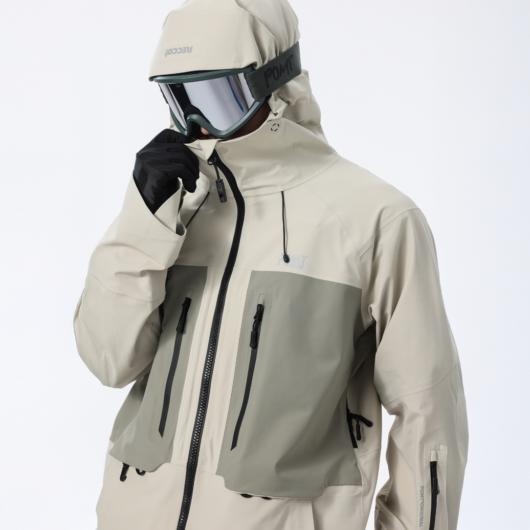 Pomt Futurx 3L Snow Jacket Grey