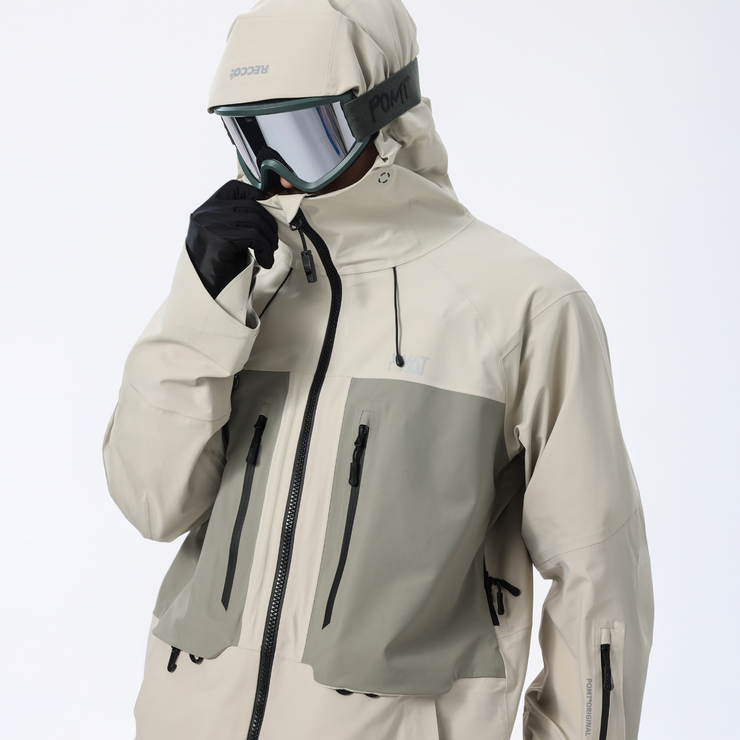 Pomt Futurx 3L Snow Jacket Grey