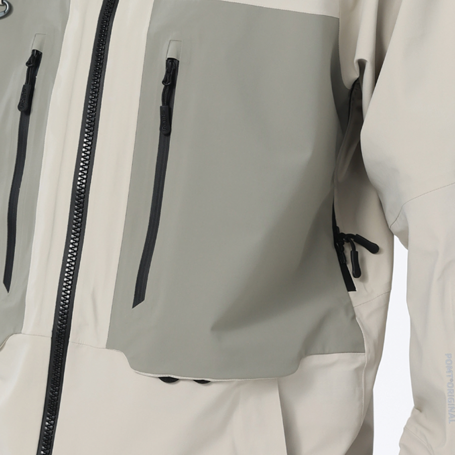 Pomt Futurx 3L Snow Jacket Grey