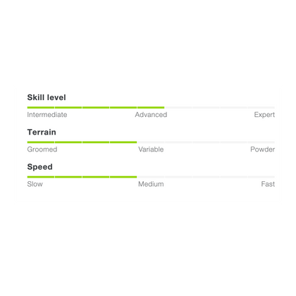 Elan Element 74 WHITE Light Shift EL 9.0-Women's