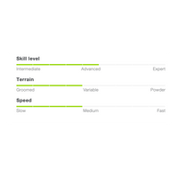 Elan Element 74 WHITE Light Shift EL 9.0-Women's