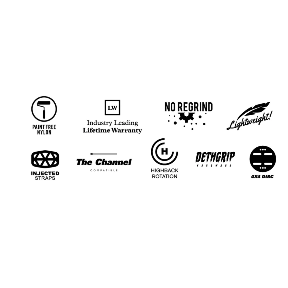 Fix Nation Men's Park Snowboard Bindings