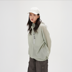 Veste de protection solaire Capelin Crew F01 UPF40 - Vert