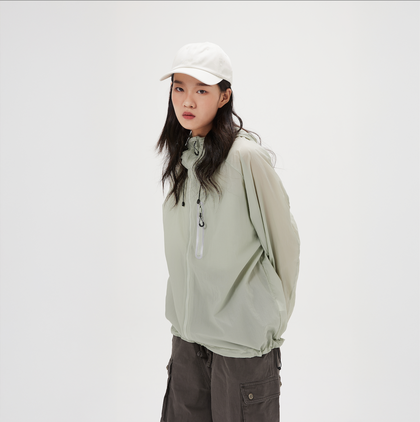 Veste de protection solaire Capelin Crew F01 UPF40 - Vert