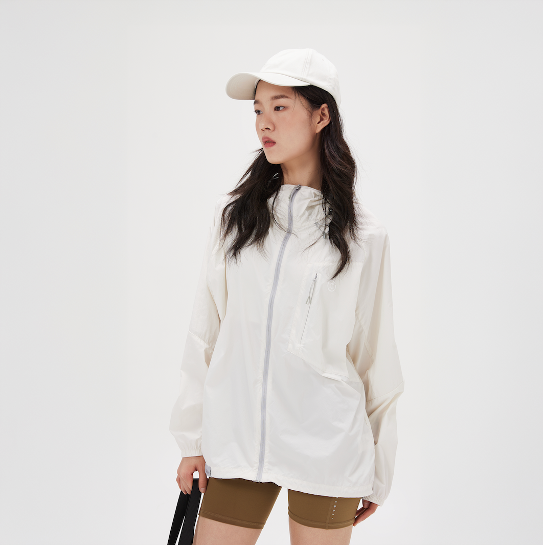 Capelin Crew F04 UPF100 防晒夹克 - 白色