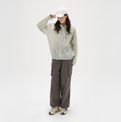 Veste de protection solaire Capelin Crew F01 UPF40 - Vert