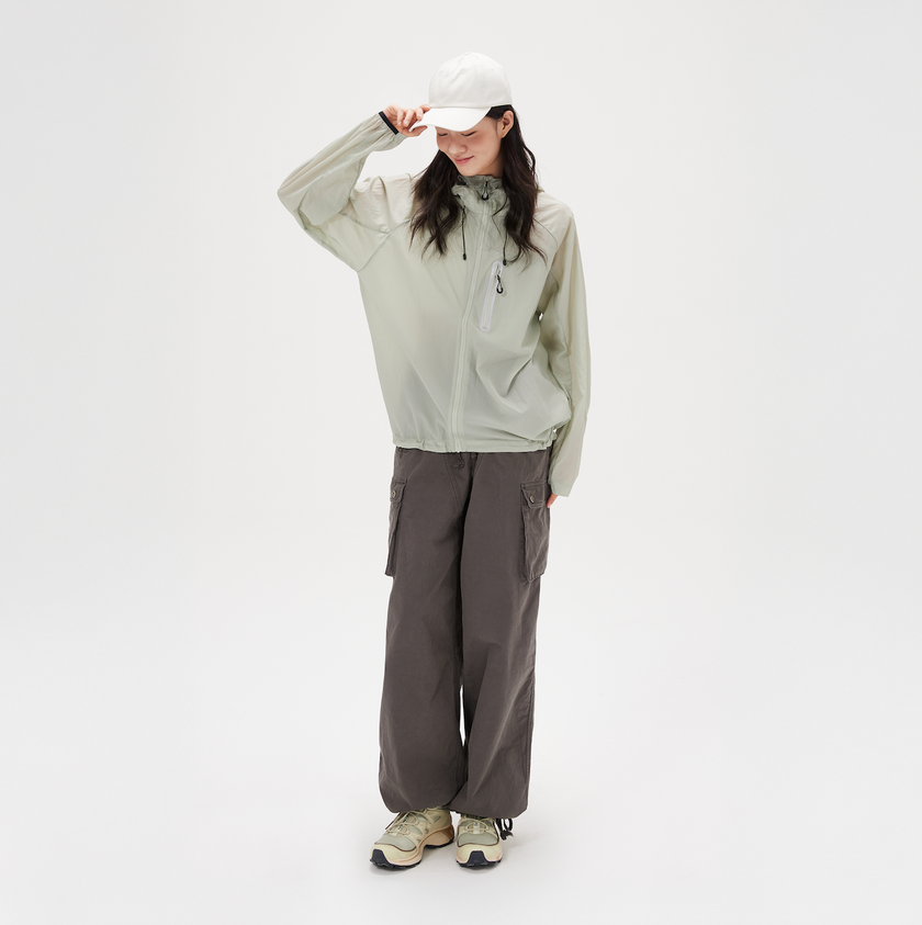 Veste de protection solaire Capelin Crew F01 UPF40 - Vert