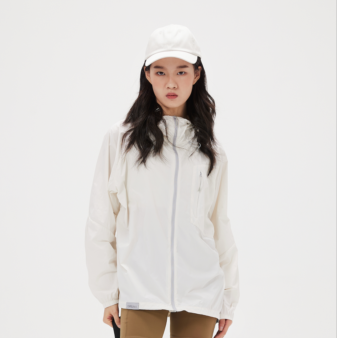 Capelin Crew F04 UPF100 防晒夹克 - 白色