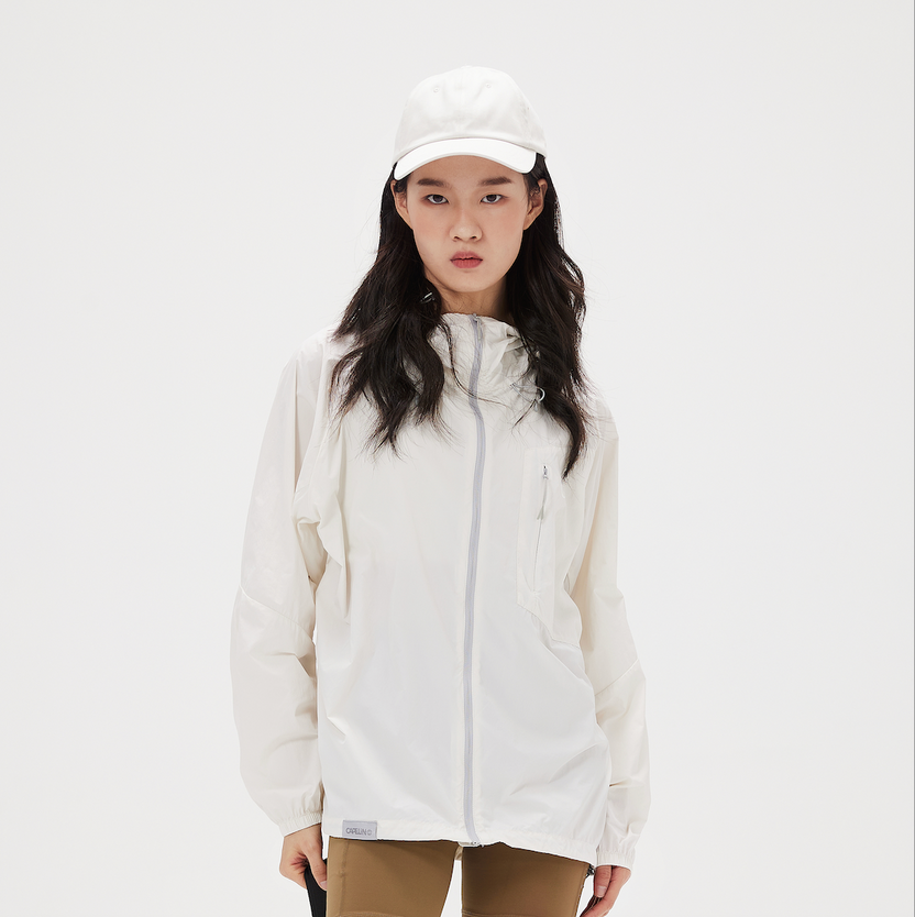 Capelin Crew F04 UPF100 防晒夹克 - 白色