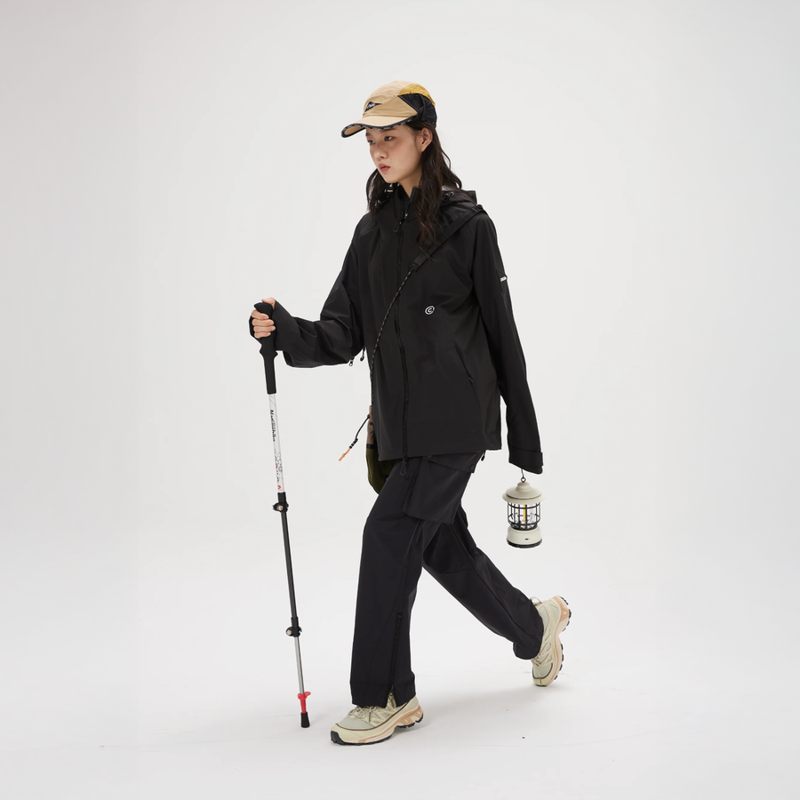 Coupe-vent imperméable ultra-léger Capelin Crew J71 2L - Noir