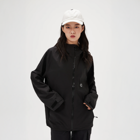 Coupe-vent imperméable ultra-léger Capelin Crew J71 2L - Noir