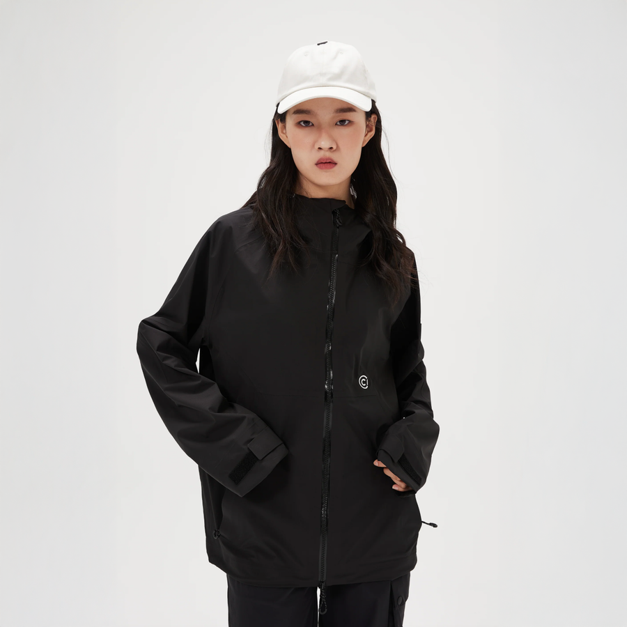 Coupe-vent imperméable ultra-léger Capelin Crew J71 2L - Noir