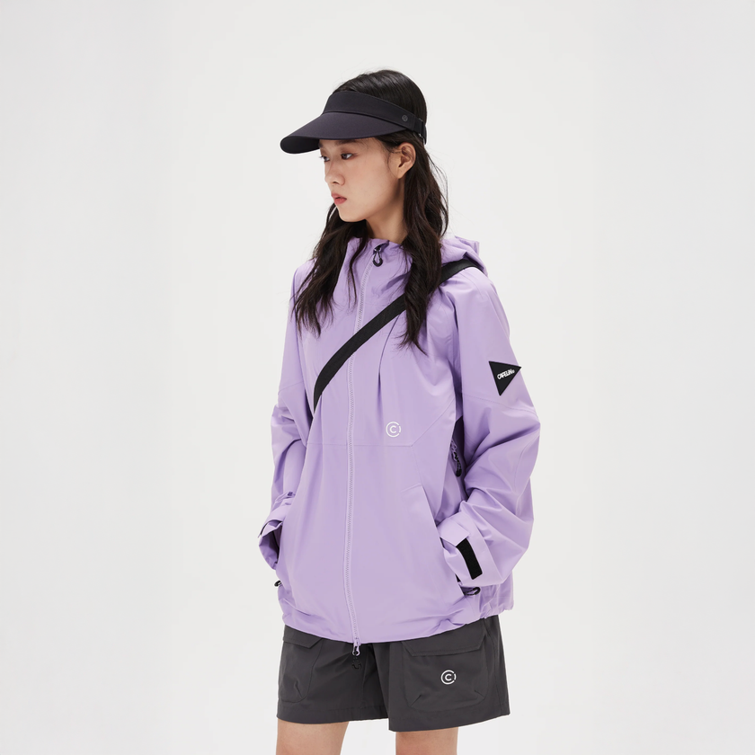 Coupe-vent imperméable ultra-léger Capelin Crew J71 2L - Violet