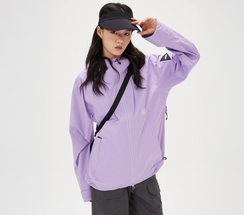 Coupe-vent imperméable ultra-léger Capelin Crew J71 2L - Violet