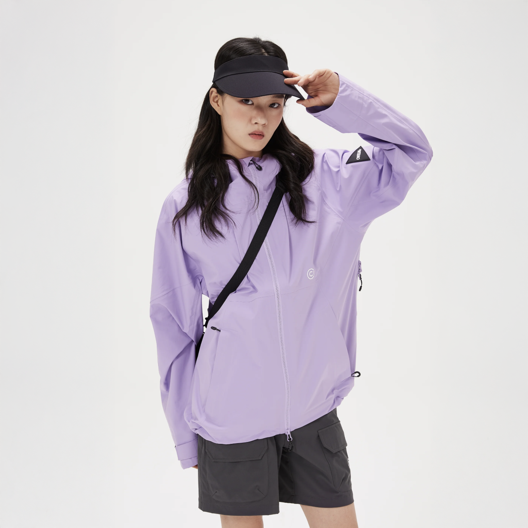 Capelin Crew Sparkle Windbreaker - Purple