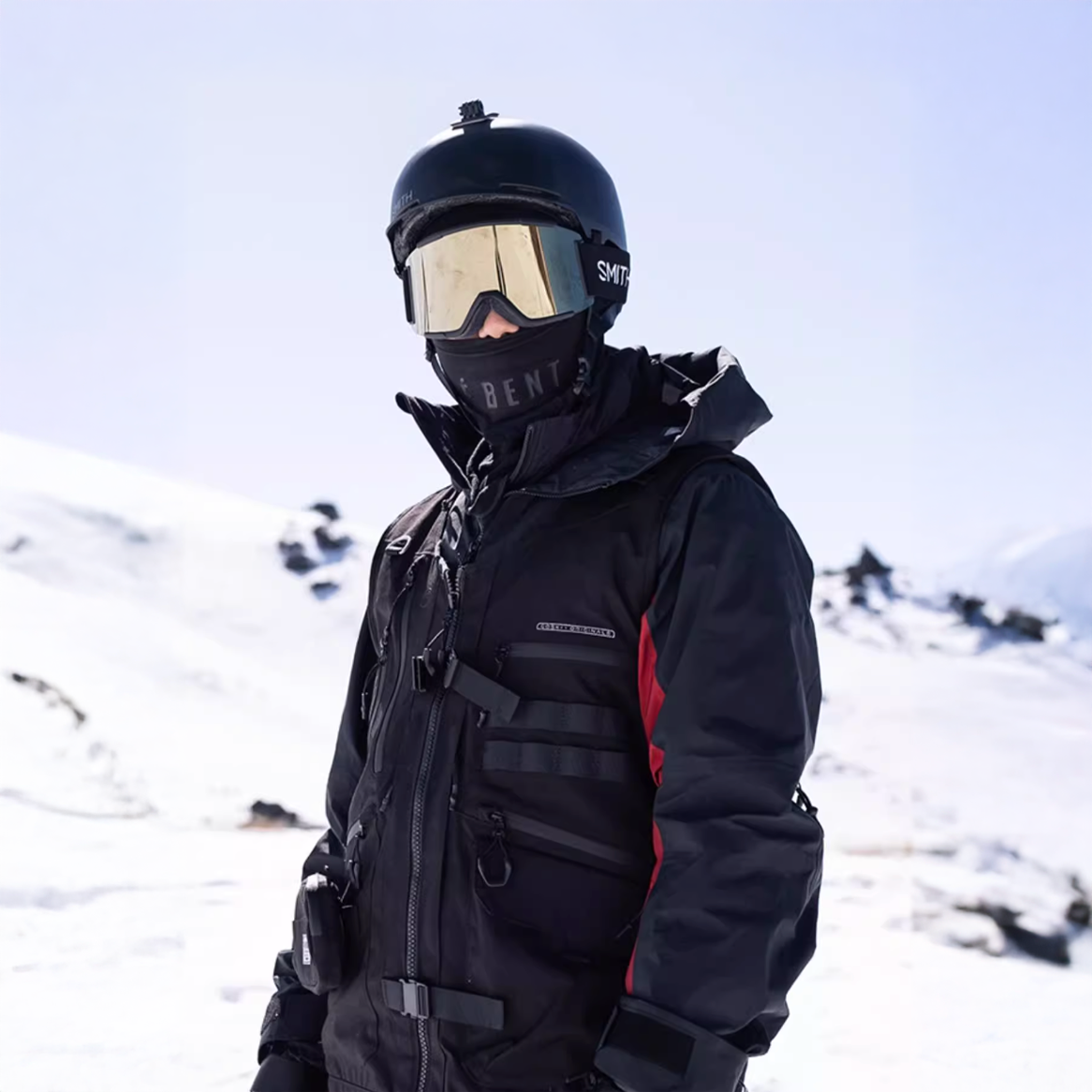 GOSKI ALT Gilet Marin noir