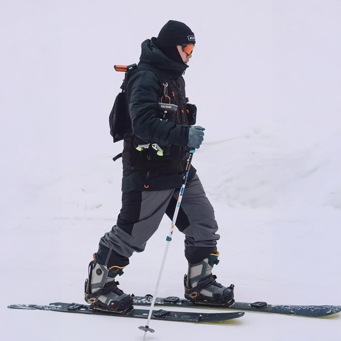 GOSKI ALT Gilet Marin noir